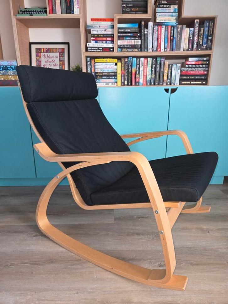 IKEA Schommelstoel, Huis en Inrichting, Fauteuils, Gebruikt, 75 tot 100 cm, Ophalen