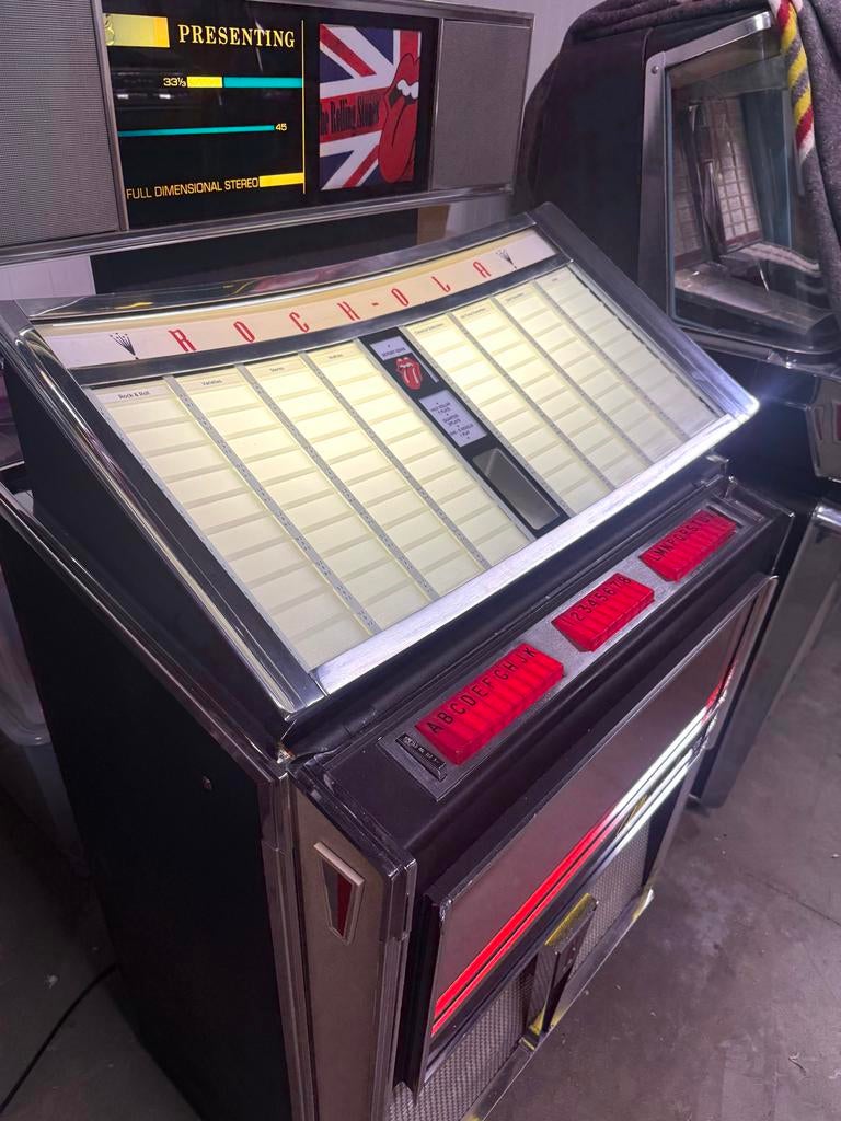 Rock-Ola Rhapsody 2 Stereo Jukebox 1963 - Gerestaureerd, Verzamelen, Ophalen, Gebruikt, 1960 tot 1970, Rock Ola