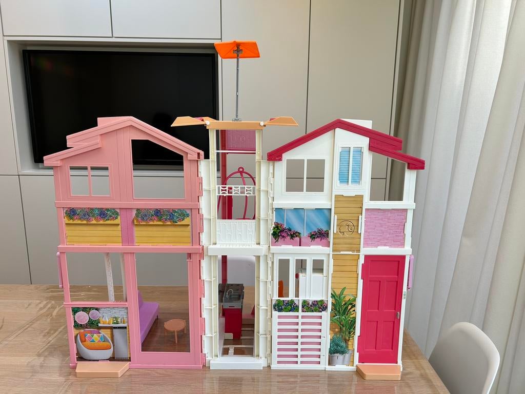 Droomhuis Barbie Dreamhouse poppenhuis, Ophalen, Gebruikt, Poppenhuis