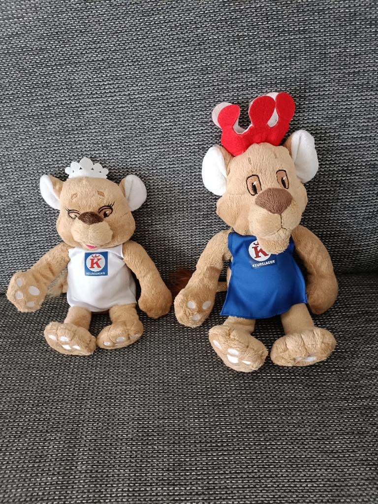 2 keurslager knuffels, Ophalen, Zo goed als nieuw, Overige typen