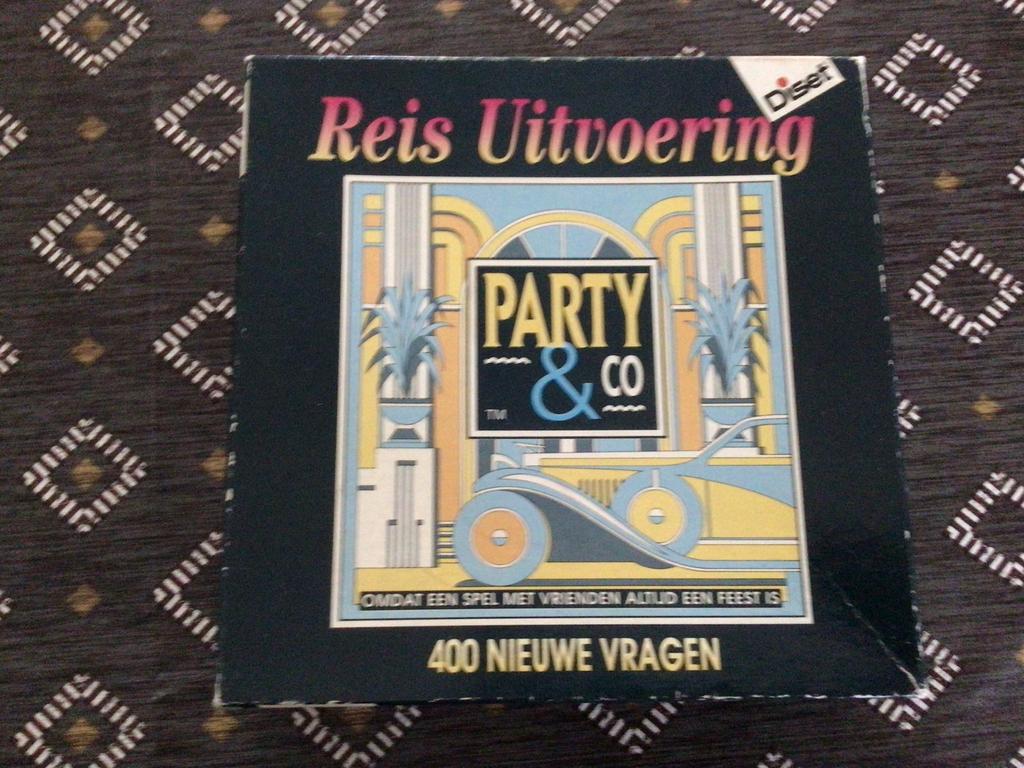 Party& co reiseditie, Hobby en Vrije tijd, Gezelschapsspellen | Overige, Ophalen of Verzenden, Zo goed als nieuw