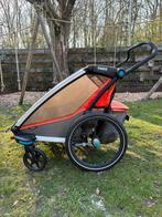 Thule Chariot Cross 2 fietskar - oranje, Ophalen, Gebruikt, Opvouwbaar, Kinderkar