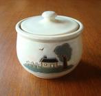 W. Biron Deksel Pot Landschap, Ophalen of Verzenden