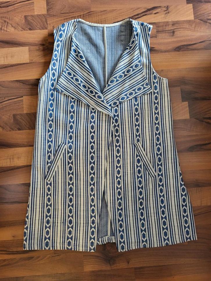 Trendy dames gilet – Amisu – maat 40, Kleding | Dames, Grote Maten, Zo goed als nieuw, Blauw, Ophalen of Verzenden