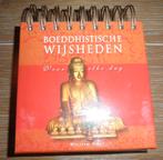 In nieuwstaat: Boeddhistische Wijsheden, voor elke dag, Ophalen of Verzenden, Zo goed als nieuw, Boeddhisme