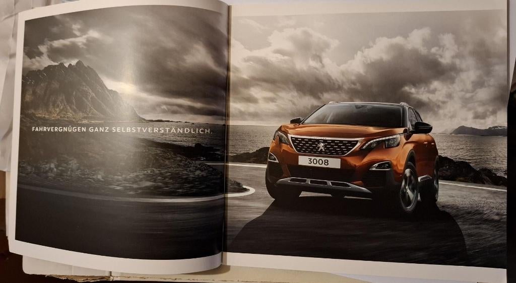 Peugeot 3008 brochure (Duits, 2017), Verzenden, Nieuw, Peugeot