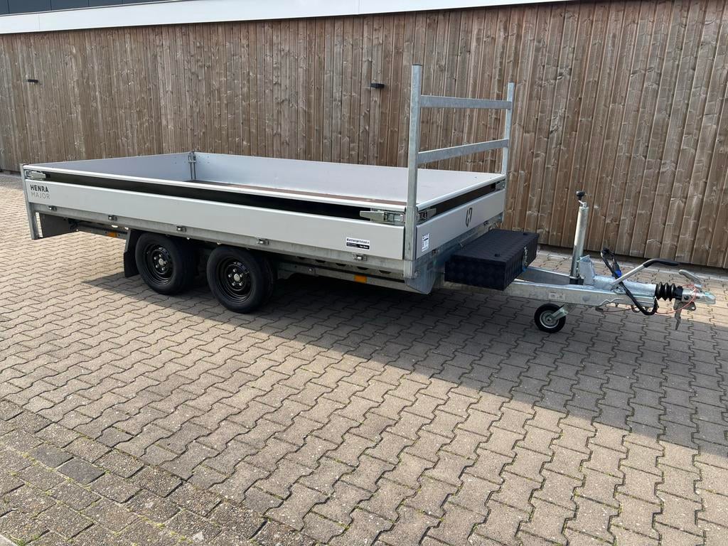 Henra Plateauwagen Major 350x180 Marge! Geen Btw!, Ophalen, Zo goed als nieuw