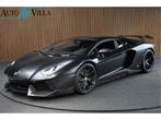 Lamborghini Aventador 6.5 V12 LP700-4 Novitec Carbon Akrap., Auto's, Lamborghini, Gebruikt, Zwart, 12 cilinders, Zwart