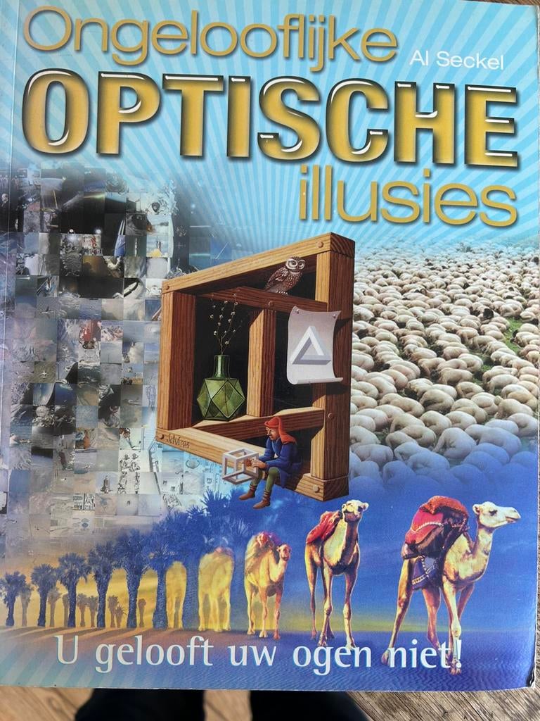 Boek optisch bedrog, Ophalen of Verzenden, Zo goed als nieuw