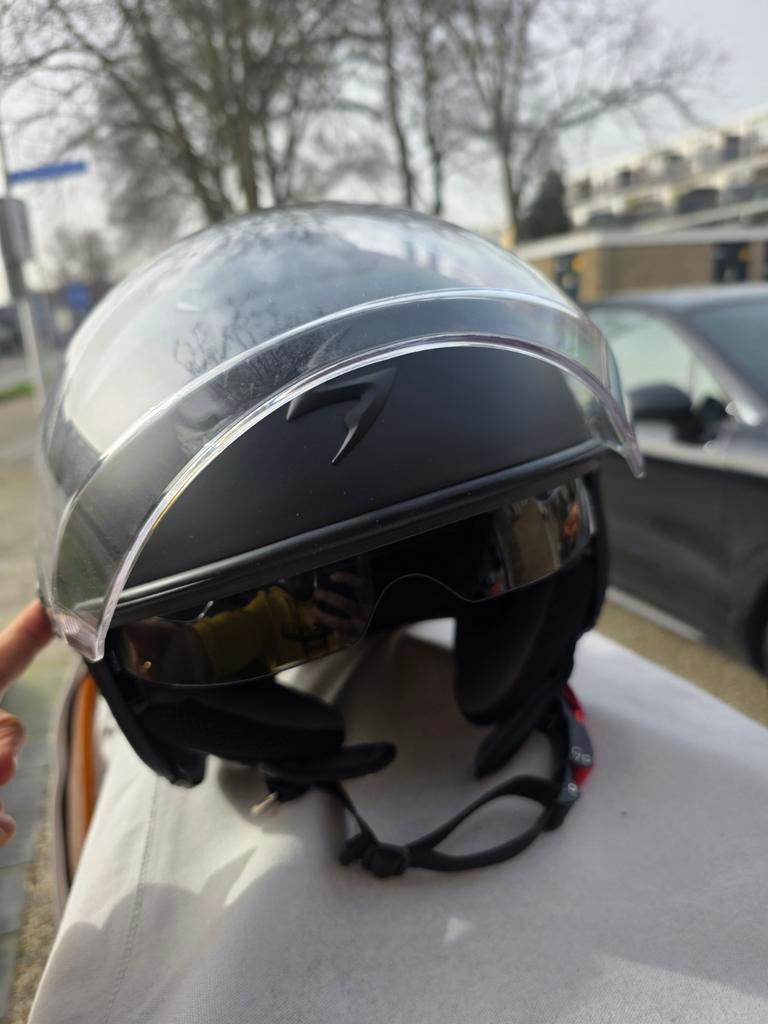 Nieuw staat helm . Paar x op gehad, Ophalen, Zo goed als nieuw, Large
