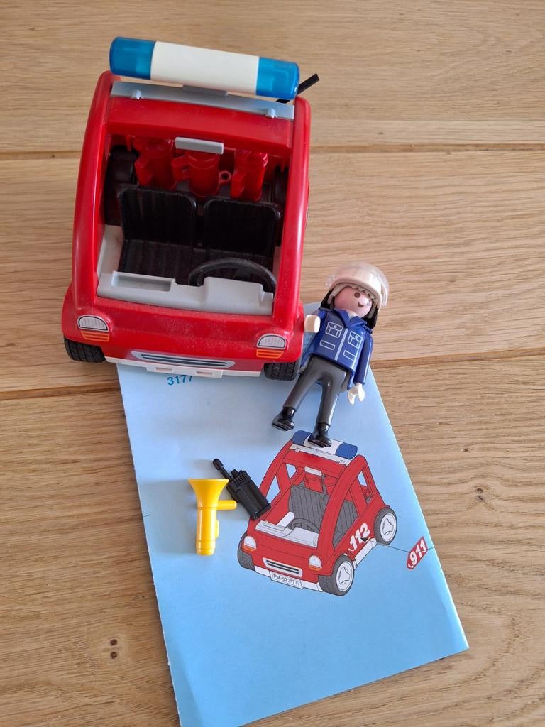 Playmobil 112 auto /alleen afhalen /bieden, Ophalen of Verzenden, Zo goed als nieuw, Complete set