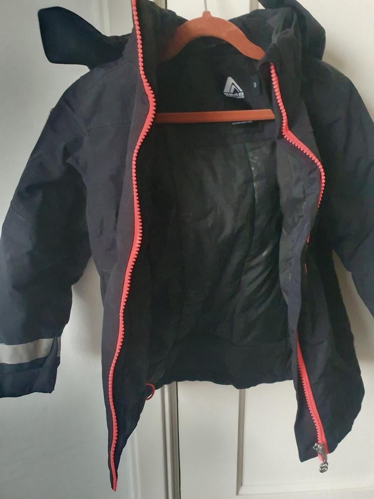 Winterjas / Ski jas Meisjes - Maat 4/5 jaar, Gebruikt, Meisje, Overige typen, Ophalen of Verzenden