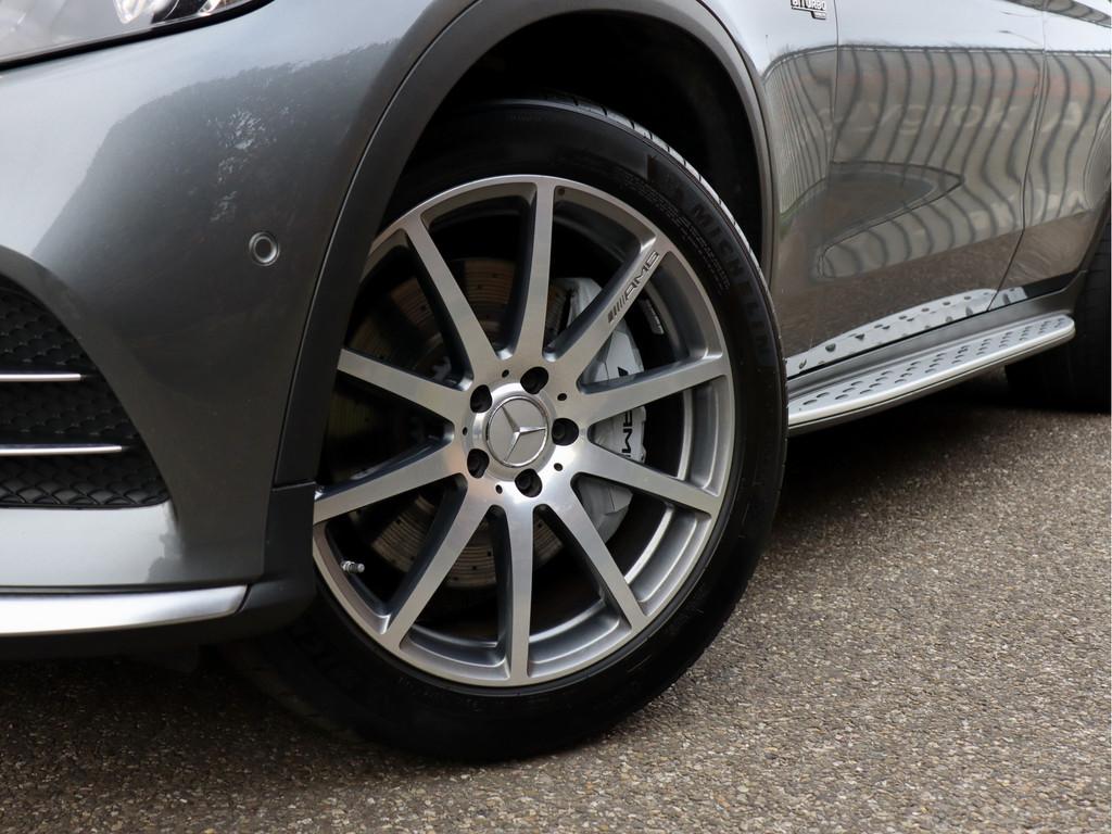 Mercedes-Benz GLC AMG 43 4MATIC NL-auto, 1e eigenaar dealer, Auto's, Mercedes-Benz, Automaat, Gebruikt, 368 pk, Verwarming stoelen achter