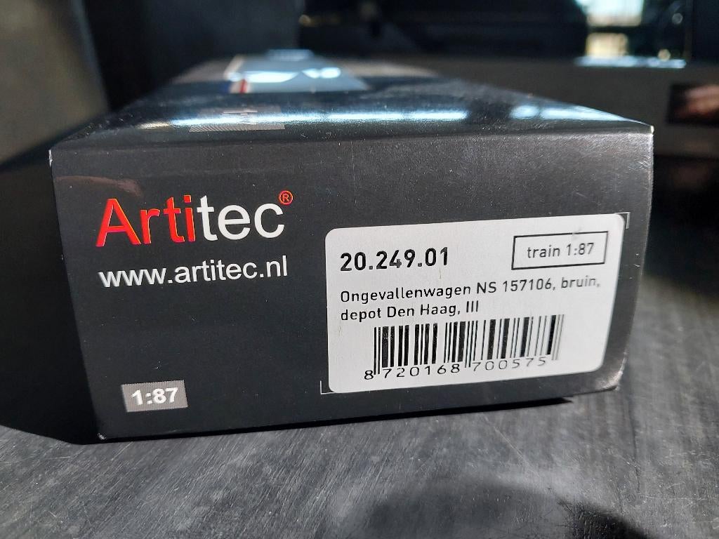 Artitec 20.249.01 Ongevallenwagen NS Depot Den Haag, Hobby en Vrije tijd, Overige merken, Gelijkstroom, Analoog, Ophalen of Verzenden