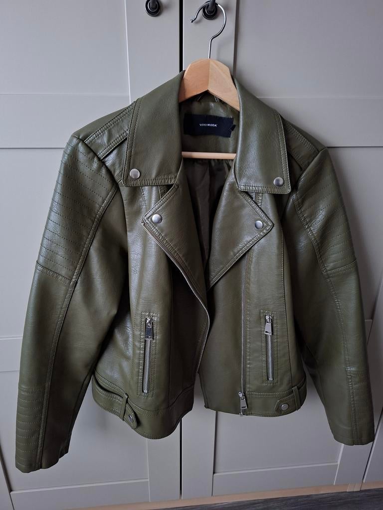 Stoere bikerjack mt. XL, Kleding | Dames, Vero Moda, Maat 46/48 (XL) of groter, Ophalen of Verzenden, Zo goed als nieuw