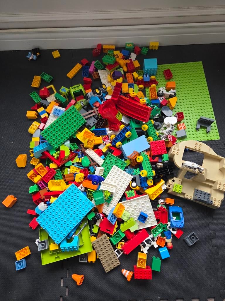 Grote doos vol Duplo, Kinderen en Baby's, Speelgoed | Duplo en Lego, Ophalen of Verzenden, Duplo, Complete set, City