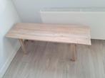 Teakhouten bankje, Huis en Inrichting, Ophalen, Rechthoekig, 125 cm of meer, Minder dan 50 cm