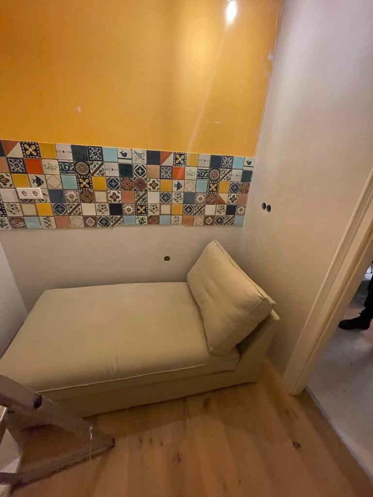 Chaise longue 1.55 lang, Huis en Inrichting, Banken | Sofa's en Chaises Longues, Ophalen, Zo goed als nieuw, Eenpersoons, Minder dan 150 cm
