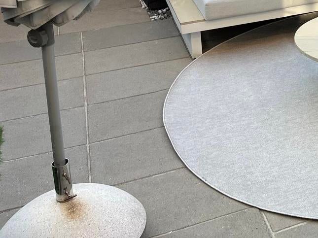 Staptegels (gratis af te halen), Ophalen, Gebruikt, Beton, Terrastegels