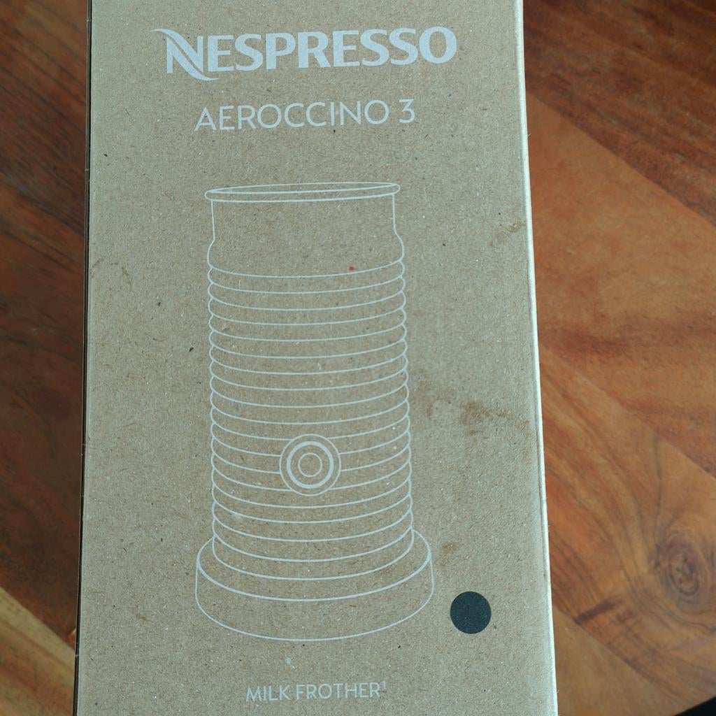 Aeroccino 3 van Nespresso, Ophalen, Nieuw, Overige materialen