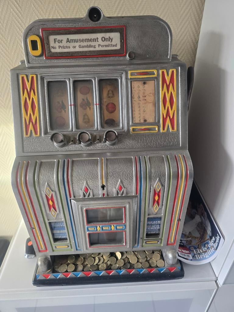 Tura Bell slotmachine, Euro, Ophalen