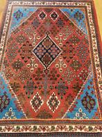 Vintage handgeknoopt perzisch tapijt mey mey 163x112, Info@SlatsAntiek.nl, 100 tot 150 cm, Perzisch, Ophalen of Verzenden