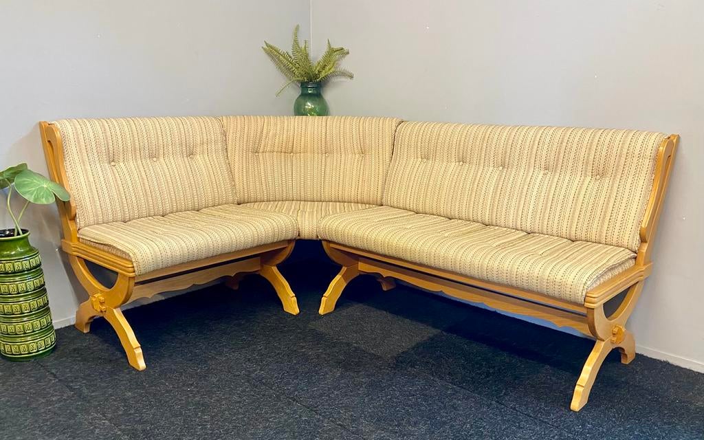 Duitse eethoek oostenrijkse massief eiken eettafelbank, Huis en Inrichting, Zo goed als nieuw, Nvt, Nvt, Ophalen