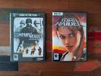 PC DVD Games: Company of Heroes & Lara Croft Tomb Raider, Spelcomputers en Games, Games | Pc, Avontuur en Actie, Gebruikt, Vanaf 18 jaar