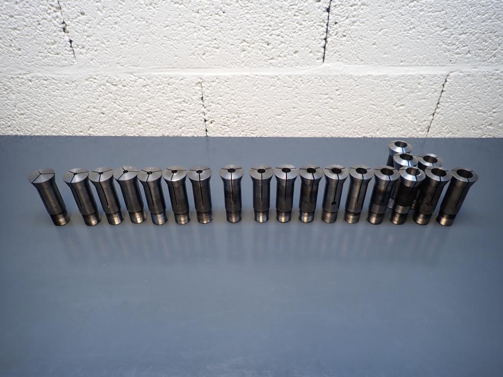 Spantangen B25 / 363E / Din 6341 , Collets , Collet set 20x, Niet ingevuld, Gebruikt, Niet ingevuld, Ophalen of Verzenden