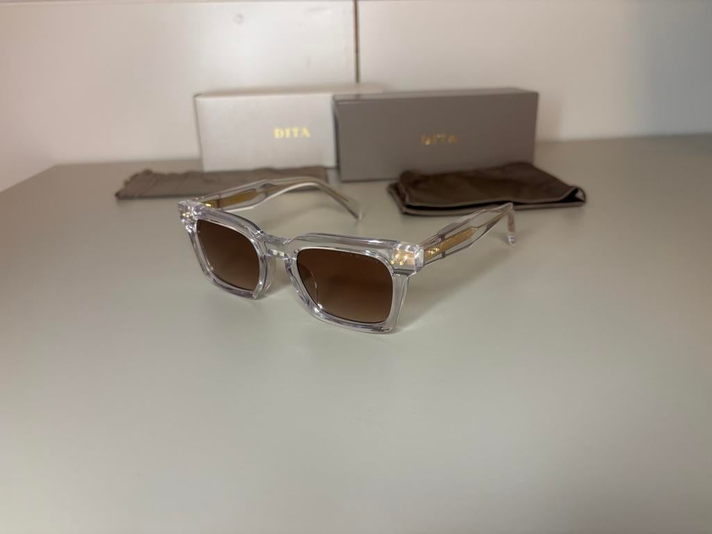 Dita - Monolix + Toebehoren, Sieraden, Tassen en Uiterlijk, Zonnebrillen en Brillen | Heren, Ophalen of Verzenden, Nieuw, Zwart