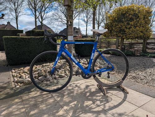 Gios Torino aerolite racefiets carbon maat 54 campa, Fietsen en Brommers, Fietsen | Racefietsen, Zo goed als nieuw, Heren, Overige merken