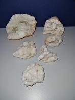 bergkristal diverse stukken prachtig mooie exemplaren, Ophalen of Verzenden, Mineraal
