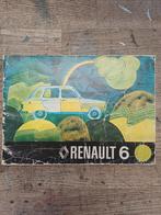 Renault 6 Instructieboekje R1180 - R1181, Ophalen of Verzenden