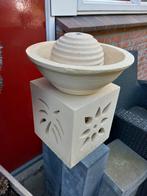 Stenen Waterfontein & Vogelvoederbak - Nieuw!, Tuin en Terras, Ophalen of Verzenden, Nieuw, Beton, Fontein