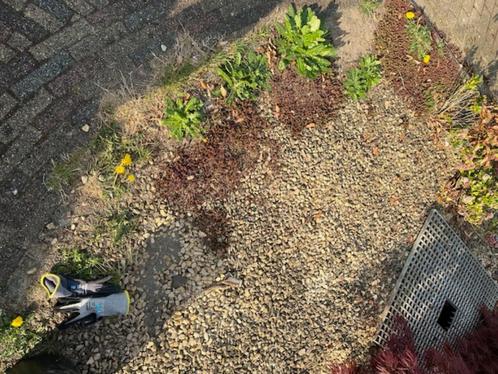 Grind split rots steenslag voor in de tuin Excluton, Tuin en Terras, Grind, Keien en Split, Gebruikt, Split, Grijs, Overige materialen
