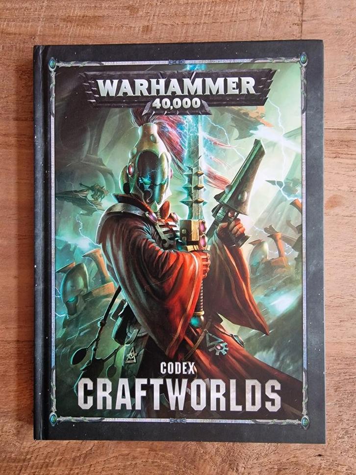 Warhammer 40K: Codex: Craftworlds (Aeldari) 8th Edition, Hobby en Vrije tijd, Wargaming, Zo goed als nieuw, Warhammer 40000, Boek of Catalogus