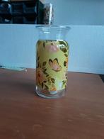 Vrolijke vaas met vlinders, Huis en Inrichting, Woonaccessoires | Vazen, Overige kleuren, Ophalen of Verzenden, Minder dan 50 cm