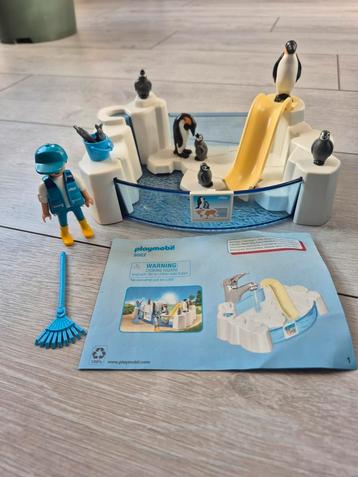 Playmobil pinguïn verblijf 9062 ( compleet incl boekje ) beschikbaar voor biedingen