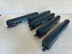 5  stuks -Jouef NS Intercity Coach ZVP, Hobby en Vrije tijd, Modeltreinen | H0, Gebruikt, Gelijkstroom, Jouef, Wagon