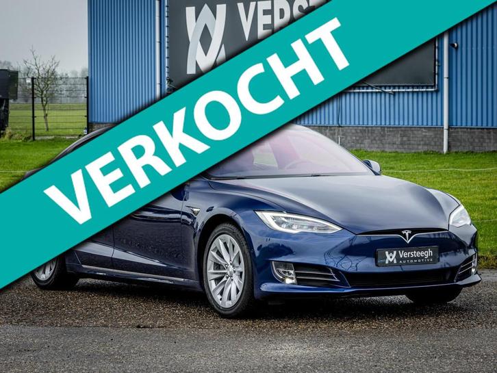 Tesla Model S 75D Base|Autopilot|Luchtvering|Panoramadak, Auto's, Tesla, Bedrijf, Te koop, Model S, 4x4, ABS, Achteruitrijcamera