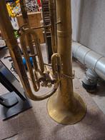 Oude Tuba / Euphonium - Opknapper, Muziek en Instrumenten, Ophalen of Verzenden, Gebruikt, Koperblazer