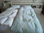 Slaapkamer bed met kast, Gebruikt, Tweepersoons, Ophalen of Verzenden, 180 cm