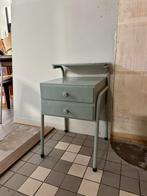 Vintage jaren 50 Auping nachtkastje, midcentury kastje, Ophalen, Gebruikt, Minder dan 45 cm, -