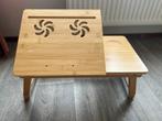 Bamboe Laptoptafel - Nieuw!, Ophalen of Verzenden, Nieuw, In hoogte verstelbaar