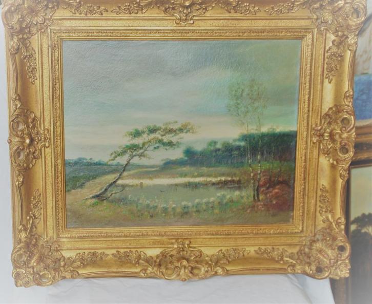 schilderij Anton . Rutgers ( 1905 - 1981 ) - velp, Antiek en Kunst, Kunst | Schilderijen | Modern, Ophalen of Verzenden