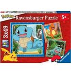 75 % KORTING Pokemon puzzel 3x49 stuks van 13,99 voor, Ophalen of Verzenden, Meer dan 50 stukjes, Nieuw, 6 jaar of ouder
