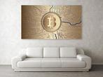 Bitcoin 183x103cm Schilderij Alu Dibond Art Crypto, Ophalen of Verzenden, Nieuw, Print