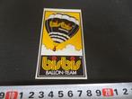 sticker luchtballon bisbis topmode ballon-team geel, Verzamelen, Ophalen, Zo goed als nieuw, Bedrijf of Vereniging