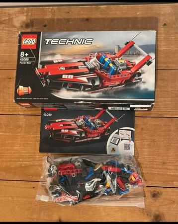 LEGO Technic 42089 – Power Boat | Compleet! beschikbaar voor biedingen