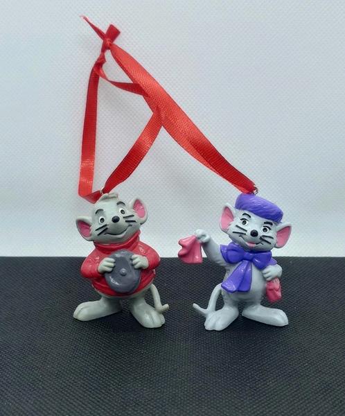 Disney De Reddertjes Rescuers set kerst ornamenten ornament, Verzamelen, Disney, Ophalen of Verzenden